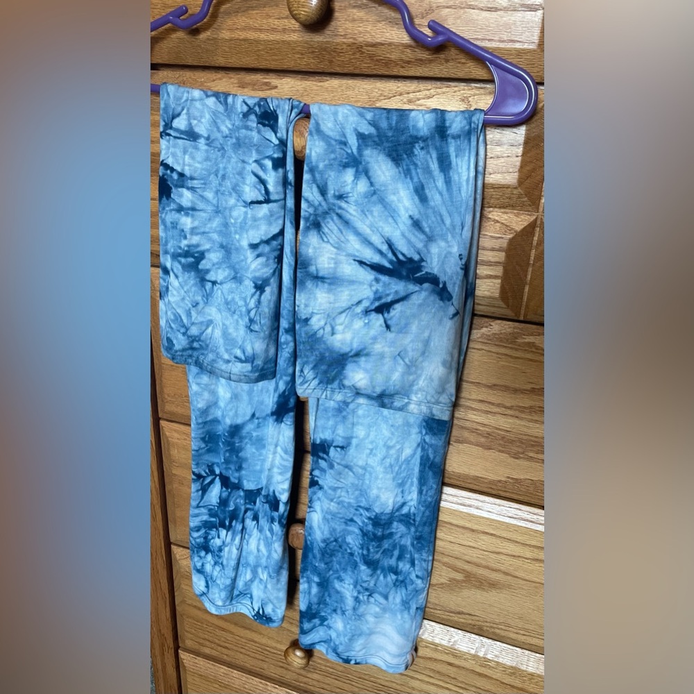 RubiaWear blue pattern full-length size S